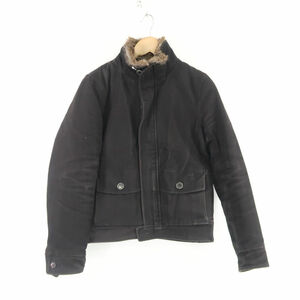 A.P.C A.P.C. cotton inside jacket 36 S cotton 100% rabbit fur jumper Zip up lady's AM5377A31