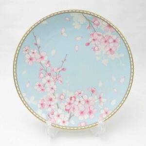 美品 WEDGWOOD ウェッジウッド スプリングブロッサム 中皿 21cmプレート ケーキ デザート SY8456A1