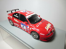 1/43　Alfa Romeo 156 GTA #1 Giovanardi Champion ETCC 2002 Spark ミニカー　　24/1M(2)1-7_画像6