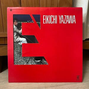 LP 矢沢永吉　E' EIKICHI YAZAWA 赤ジャケット　美盤