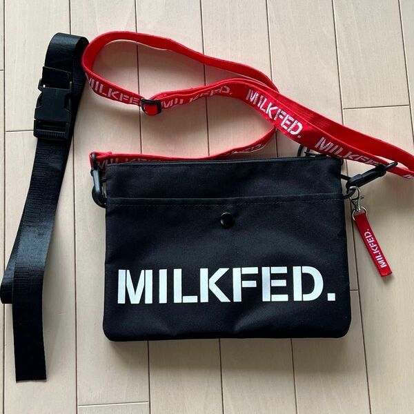 【中古】ミルクフェド MILKFED サコッシュバッグ♪