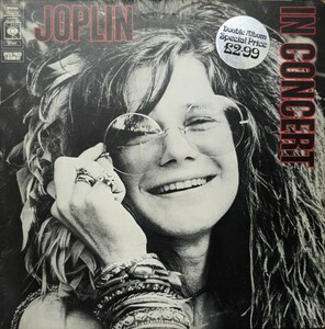 ◎特選◎JANIS JOPLIN/IN CONCERT1972'UK CBS 2枚組 MAT.1