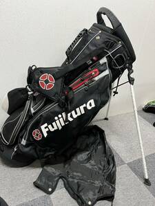 送料無料 超希少 美品 FUJIKURA フジクラシャフト スタンド アスリートモデル キャディバッグ