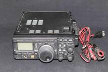 YAESU FY-897M HF/50/144/430 HF/50/144MHz 50W(430MHz 20W)出力 送受信確認済み ディスプレイ筋あり ジャンク 1円スタート_画像7