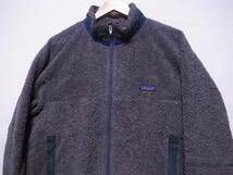 90s Patagonia パタゴニア レトロX 前期型 パイル ジャケット XL /ビンテージ シンチラ 70s80s グリセード シンプル カーディガン デカタグ_画像1