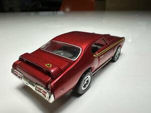 MODEL MOTORING THUNDERJET*1969 PONTIAC GTO JUDGE * candy red *Auto World ThunderJet *HO slot car /AFX/TYCO