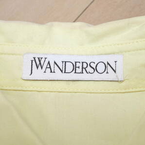 J.W.ANDERSON J.W.アンダーソン 19SS切り替えボーダープルオーバーシャツ46 ロエベデザイナーの画像3