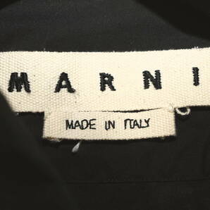 marni マルニ メンズ 16AW切り替えチェックネルシャツ44 Italy製の画像3