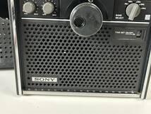 Hj179◆SONY ソニー◆スカイセンサー 5バンドマルチバンドレシーバー ICF-5800 FM MW SW ラジオ 名機 ビンテージ_画像3