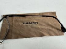 ⑤j257◆BURBERRY バーバリー◆メガネ 眼鏡 B 1357-T-D 1012 レンズ フレーム ケース 55口17 145_画像6