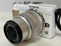 ⑤10◆OLYMPUS オリンパス◆ミラーレス一眼レフカメラ PEN E-PL1s レンズ DIGITAL 14-42mm 1:3.5-5.6 Ⅱ MSC デジカメ 充電器_画像2