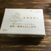 オトナミューズ 2022年6月号付録 AMERI 『塔の上のラプンツェル』デザイン 結局一番使えるミニ財布_画像1