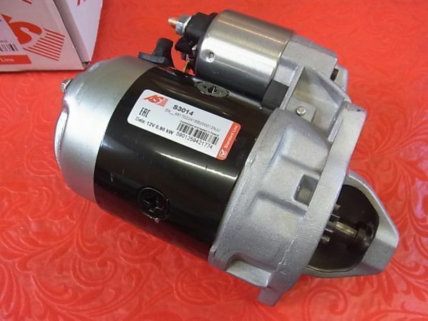 ルノー 用 セル スターター モーター ASPL製 0.9KW 7701499468【優良社外品】 ルノー4 ルノー5 Alpine ルノー12