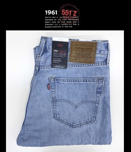 新品タグ付き■Levi's リーバイス1961/551 Z Authentic Straight ストレートデニム/24767-0063/34■在庫限り■