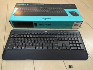 保証書付　ほぼ新品　2024年1月購入　Logicool ワイヤレスキーボード MK545 K545ロジクール キーボードのみ