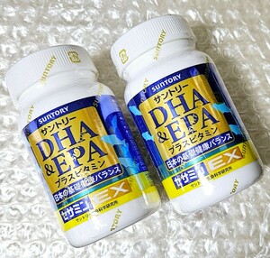 【2箱set】【新品未開封】サントリー DHA&EPA＋セサミンEX 120粒入☆送料無料☆ サントリー セサミンEX EPA DHA