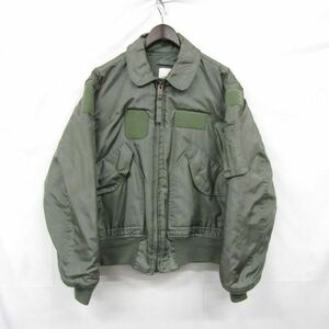 90s 米軍実物 サイズ M U.S.AIR FORCE CWU-45P コールド ウェザー フライト ジャケット ミリタリー オリーブ 古着 ビンテージ 3F2217