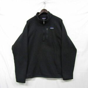 Patagonia サイズ XXL 1/4 ジップ ベター セーター フリース ジャケット プルオーバー ブラック パタゴニア 古着 ビンテージ 3F2909