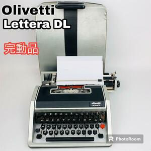 完動品 Olivetti オリベッティ タイプライター Lettera DL