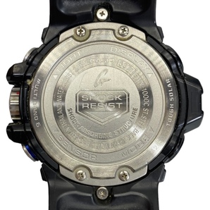 【稼働品】CASIO カシオ G-SHOCK ジーショック GWN-1000C ガルフマスター 世界6局対応電波ソーラー 腕時計 時計 デジアナ ラバー ブラックの画像5