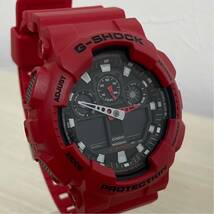 1000円〜売り切りCASIO【G-SHOCK 】PROTECTION 5081 GA-100B Gショック アナデジ 腕時計 スポーツ防水_画像1