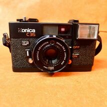 b085 コンパクトフィルムカメラ 2点 Canon Auto Boy S KONICA C35 /60_画像6