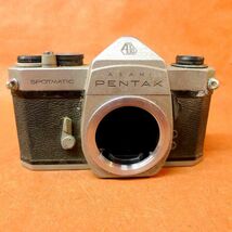 b197 PENTAX SPORTMATIC 一眼レフ マニュアルフォーカス サイズ:幅約14.5cm 高さ約9cm 奥行約5cm/60_画像2