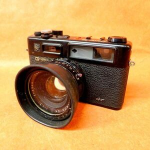 b196 YASHICA ELectro 35 レンジファインダー 1:1.7 f=45mm YASHINON サイズ:幅約14cm 高さ約9cm 奥行約9.5cm/60