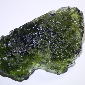 ★宇宙から飛来★モルダバイト隕石★6.6g/37.6mm★天然ガラスラフ鉱物原石★modavite★ビッグサイズ★宇宙コレクション kamesanの画像4