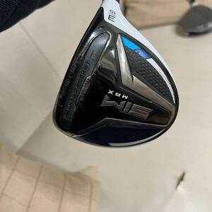 TaylorMade SIM MAX 3W 15度 Speeder 661 EVOLUTION Ⅵ Sシャフト ヘッドカバー付き シム マックス スピーダー エボリューション6 カスタム