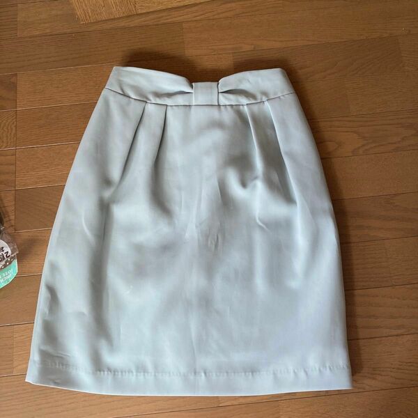 新品未使用　ロペピクニック　リボン　スカート　オフィスカジュアル　38サイズ