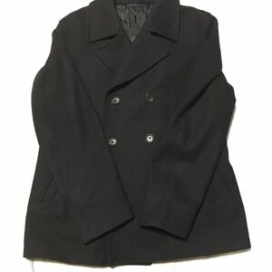 無印良品 Pコート Navy L MUJI LABO ピーコート ネイビー メンズ アウター UNIQLO GU 服 古着 