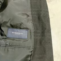 極美品【BURBERRY LONDON】 バーバリー ロンドン テーラードジャケット《極上アンゴラ》AB6（XL相当）シャドーチェック 黒 三陽商会 日本製_画像7