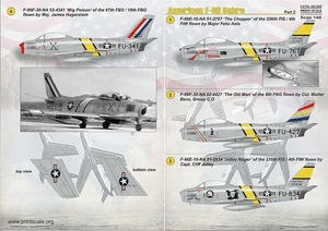 プリントスケール 48-065 1/48 F-86 セイバー Part 2