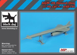 ブラックドッグ A48150 1/48 AGM-28 ハウンドドッグ