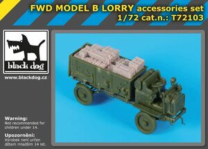 ブラックドッグ T72103 1/72 FWD モデルB ローリー アクセサリーセット （ ローデン用）