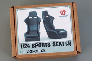 ホビーデザイン HD03-0612 1/24 スポーツシート (J)