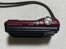 1円スタート Nikon ニコン COOLPIX L26 クールピクス コンパクトデジタルカメラ デジカメ レッド _画像3