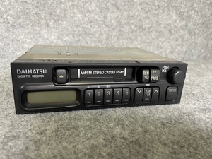 ダイハツ純正 FM/AMカセットカーステレオ　86120-97202　FUJITSU TEN