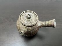 南蛮 急須 岡安宮山人 横手急須 茶注 茶器 備前焼 _画像10