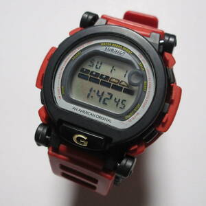 現状品 簡易動作確認 CASIO G-SHOCK DW-002 1299 LUCKYSTRIKE ラッキーストライク カシオ 腕時計 レッド