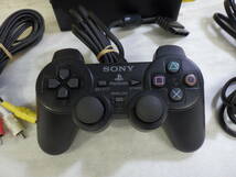 SONY ソニー PS2 PlayStation プレイステーション SCPH-50000 ミッドナイトブラック まとめて セット 動作確認済み#RH 283_画像2