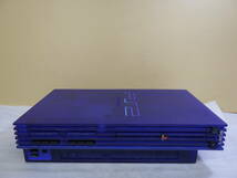  SONY PlayStation2 SCPH-37000 オーシャン・ブルー PS2 本体 コントローラー プレイステーション２ 通電確認のみ#RH002_画像6