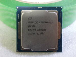 デスクトップPC用CPU Intel CPU Celeron G4900 3.10GHz 動作確認済み#BB0261