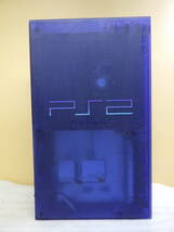  SONY PlayStation2 SCPH-37000 オーシャン・ブルー PS2 本体 コントローラー プレイステーション２ 通電確認のみ#RH002_画像5