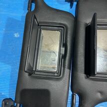 S15 シルビア 日産純正部品 バイザー 左右セット スペックR 取付ネジセット 運転席 助手席 サンバイザー_画像7
