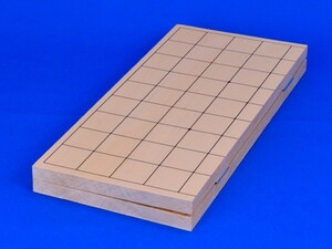 将棋盤　新桂5号折将棋盤 将棋盤サイズ30cm×33cm×厚み約1.3cm【囲碁将棋専門店の将碁屋】