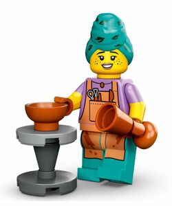 【未使用】LEGO 71037 ミニフィギュアシリーズ24 陶芸家