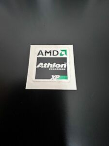 AMD CPUエンブレムシール AthlonXP PROCESSOR 非売品 状態良し ステッカー 自作PC 