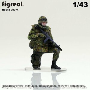 HS043-00074 figreal 陸上自衛隊 1/43 JGSDF 高精細フィギュア